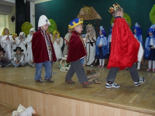 Przedszkolaków kolędowanie