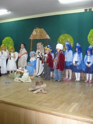 Przedszkolaków kolędowanie