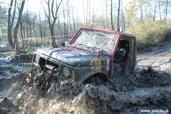 Rajd 4x4 Samochodów Terenowych w Woli Dębowieckiej - 26.10.2008