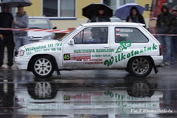 Rajd Niepodległości 2009 - przejazdy