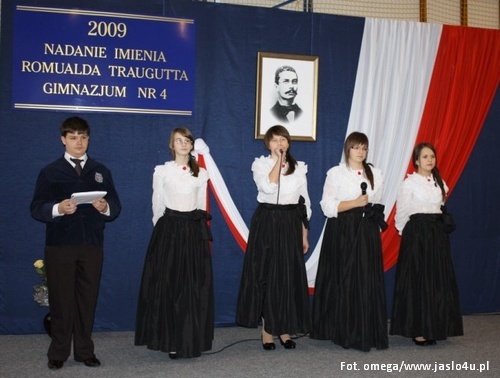 Romuald Traugutt patronem Gimnazjum nr 4