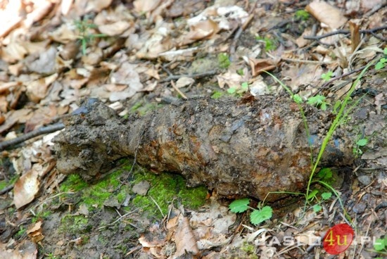 Saperzy zabezpieczyli bomby  fot. Ilona Czarnecka