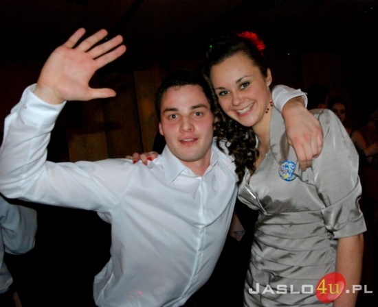 Studniówka 2012 maturzystów z I LO w Jaśle fot. Ilona Czarnecka