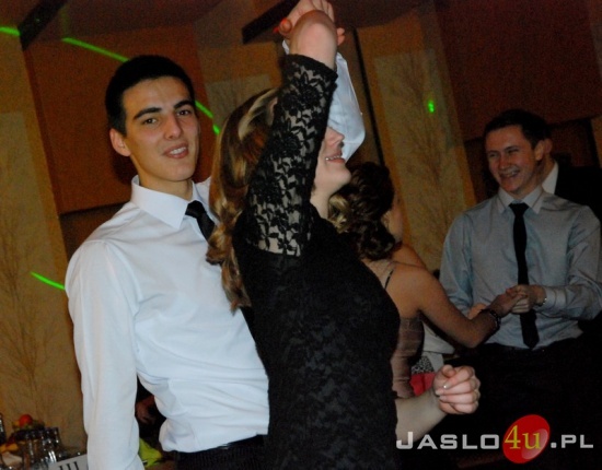 Studniówka 2012 maturzystów z I LO w Jaśle fot. Ilona Czarnecka