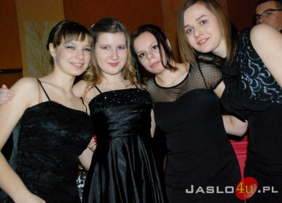 Studniówka 2012 maturzystów z I LO w Jaśle fot. Ilona Czarnecka