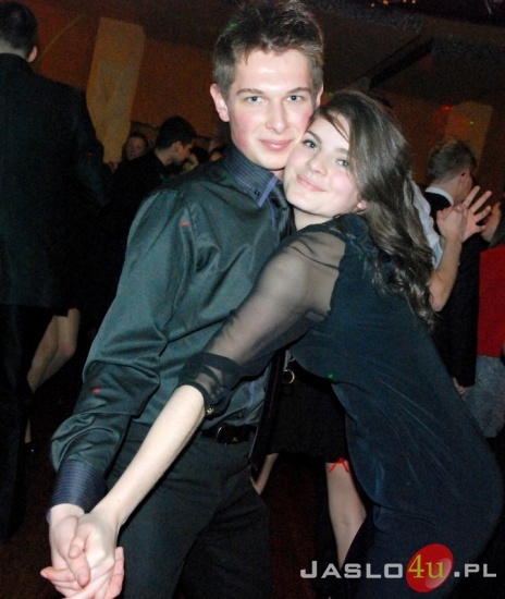 Studniówka 2012 maturzystów z I LO w Jaśle fot. Ilona Czarnecka