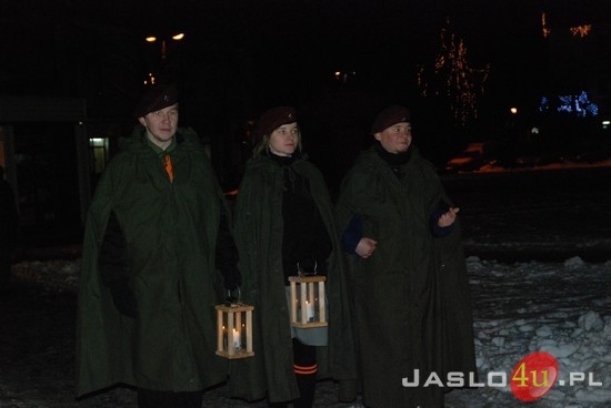 Światełko Betlejemskie w Jaśle 2010