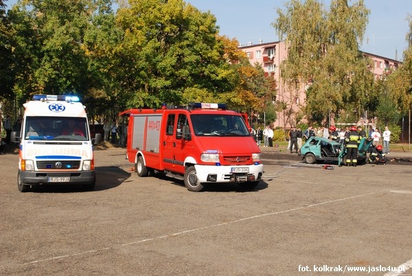 Światowy Dzień Pierwszej Pomocy w Zespole Szkół nr 1 w Jaśle - Fot. Kolkrak