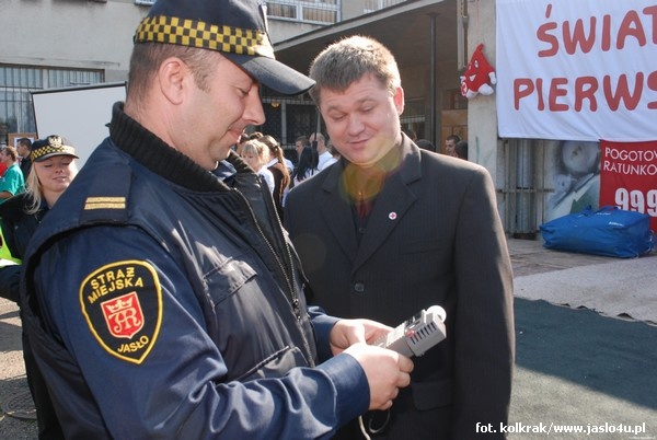 Światowy Dzień Pierwszej Pomocy w Zespole Szkół nr 1 w Jaśle - Fot. Kolkrak