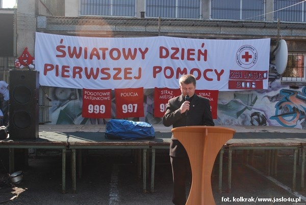Światowy Dzień Pierwszej Pomocy w Zespole Szkół nr 1 w Jaśle - Fot. Kolkrak