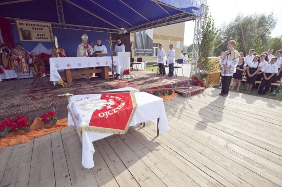 Święty Maksymilian Kolbe patronem szkoły we Wróblowej