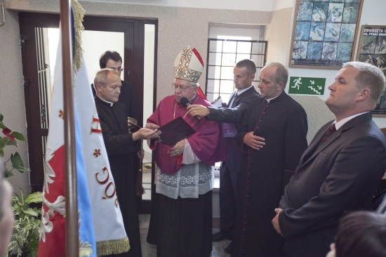 Święty Maksymilian Kolbe patronem szkoły we Wróblowej