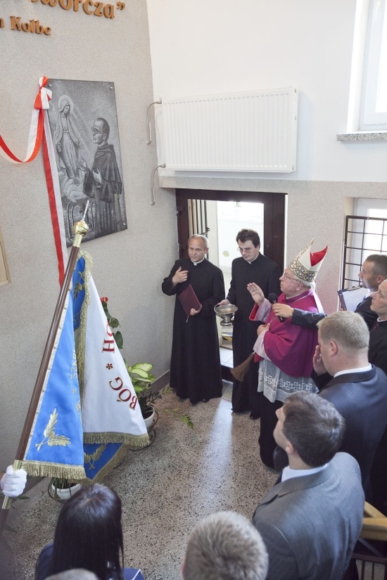 Święty Maksymilian Kolbe patronem szkoły we Wróblowej