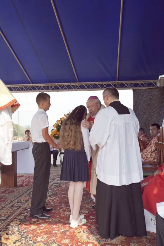 Święty Maksymilian Kolbe patronem szkoły we Wróblowej