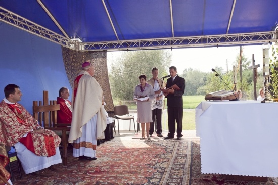 Święty Maksymilian Kolbe patronem szkoły we Wróblowej