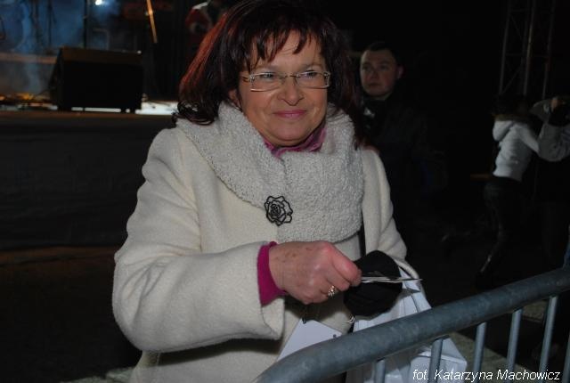 Sylwester na rynku w Jaśle K.Machowicz