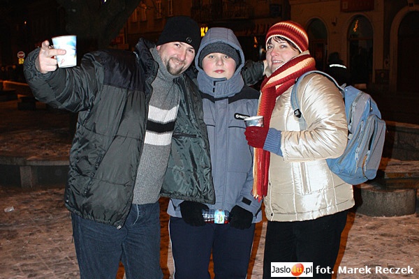 Sylwester na rynku w Jaśle M.Reczek