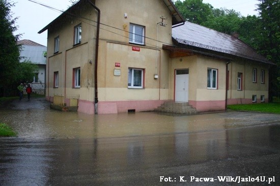 Sytuacja powodziowa w gminie Jasło