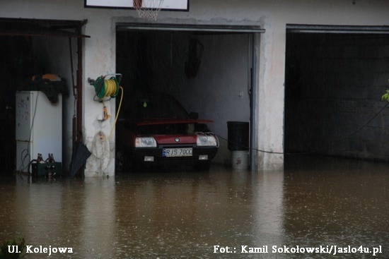 Tarnowiec, Czeluśnica, Ul. Kolejowa w Jaśle - 16.05.2010