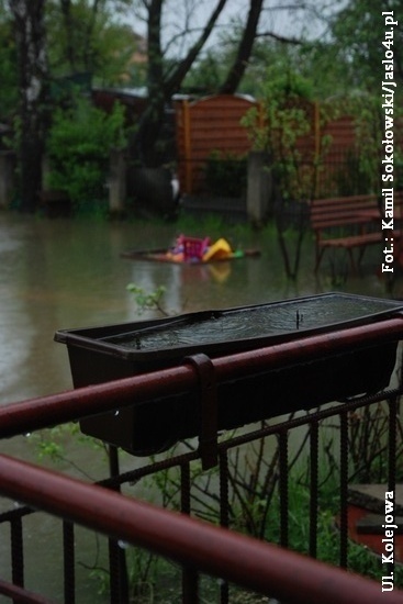Tarnowiec, Czeluśnica, Ul. Kolejowa w Jaśle - 16.05.2010