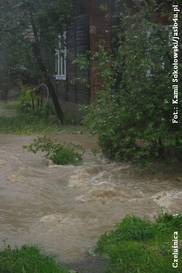 Tarnowiec, Czeluśnica, Ul. Kolejowa w Jaśle - 16.05.2010