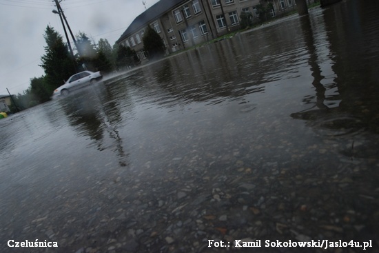 Tarnowiec, Czeluśnica, Ul. Kolejowa w Jaśle - 16.05.2010