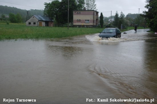 Tarnowiec, Czeluśnica, Ul. Kolejowa w Jaśle - 16.05.2010