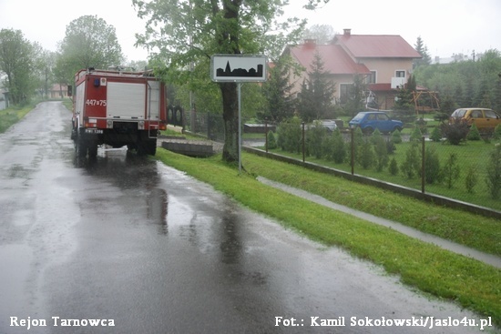 Tarnowiec, Czeluśnica, Ul. Kolejowa w Jaśle - 16.05.2010