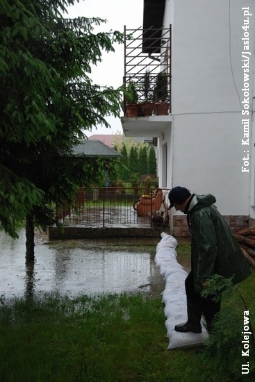 Tarnowiec, Czeluśnica, Ul. Kolejowa w Jaśle - 16.05.2010