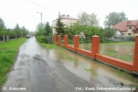 Tarnowiec, Czeluśnica, Ul. Kolejowa w Jaśle - 16.05.2010