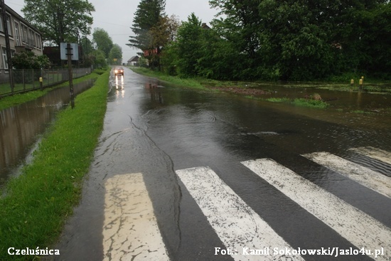 Tarnowiec, Czeluśnica, Ul. Kolejowa w Jaśle - 16.05.2010