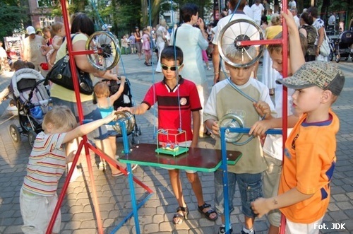 Teatr Wagabunda w Parku Miejskim