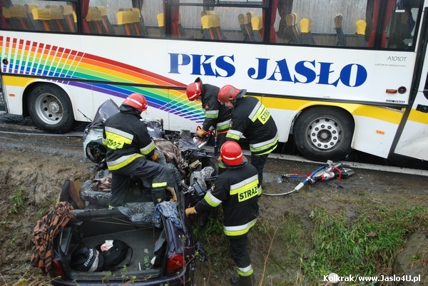 Tragiczny wypadek w Kołaczycach 12.11.2009