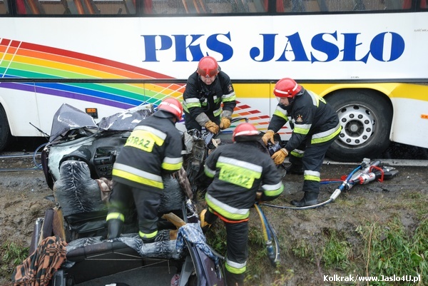 Tragiczny wypadek w Kołaczycach 12.11.2009