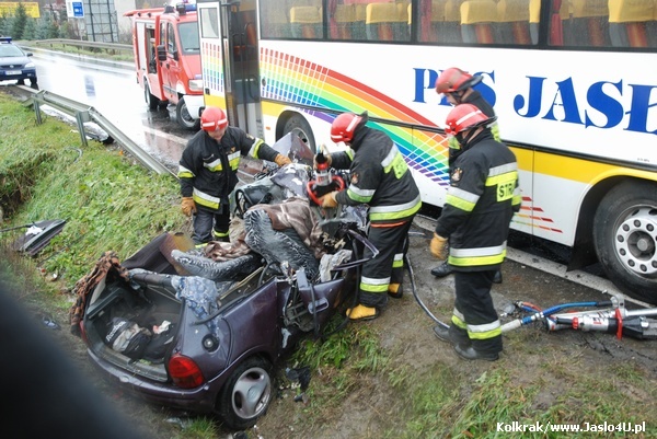 Tragiczny wypadek w Kołaczycach 12.11.2009