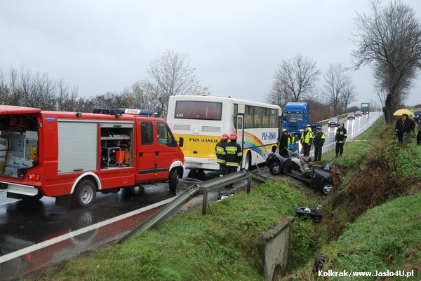 Tragiczny wypadek w Kołaczycach 12.11.2009