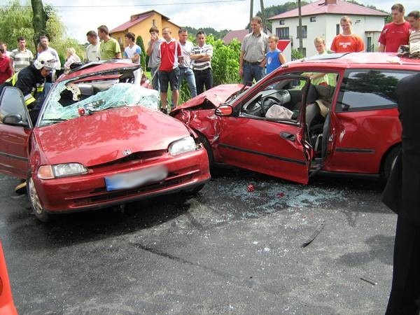 Tragiczny wypadek w Kołaczycach - 24.08.08