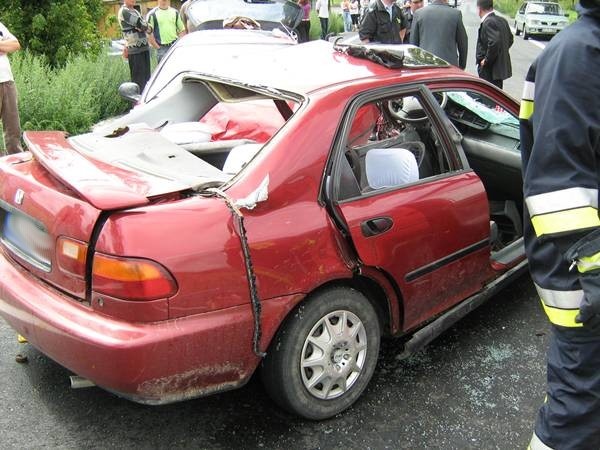 Tragiczny wypadek w Kołaczycach - 24.08.08