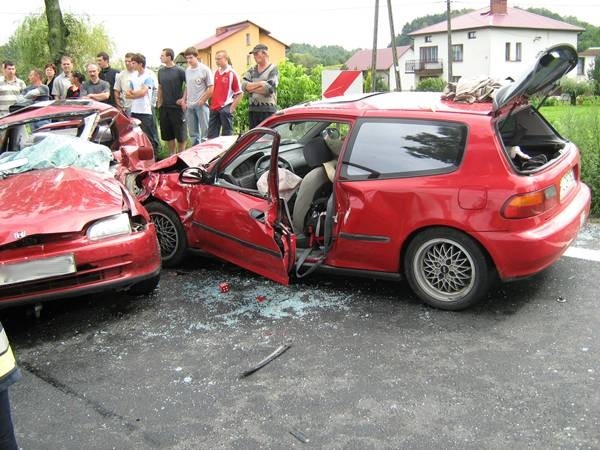 Tragiczny wypadek w Kołaczycach - 24.08.08