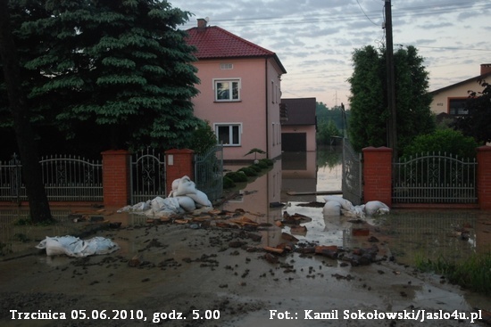 Trzcinica, Majscowa, Brzyście, Przysieki, Skołyszyn po powodzi