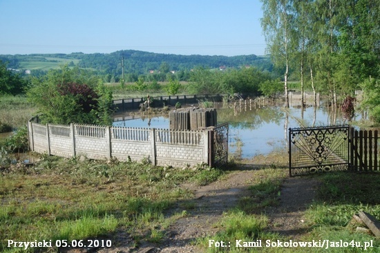 Trzcinica, Majscowa, Brzyście, Przysieki, Skołyszyn po powodzi