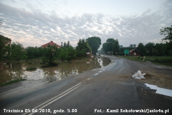 Trzcinica, Majscowa, Brzyście, Przysieki, Skołyszyn po powodzi