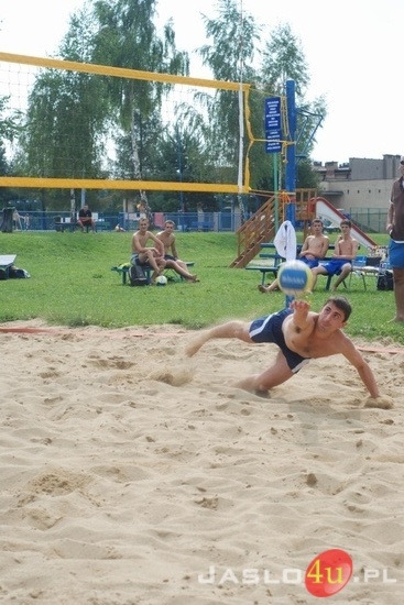Turniej siatkówki plażowej w Jaśle