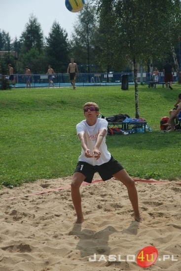 Turniej siatkówki plażowej w Jaśle