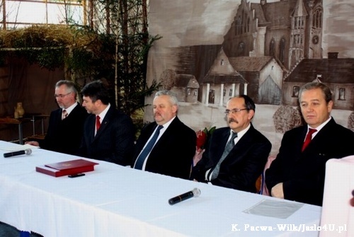 Uroczyste nadanie Kołaczycom praw miejskich