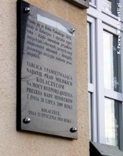 Uroczyste nadanie Kołaczycom praw miejskich