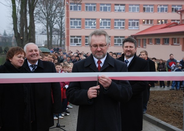 Uroczystość otwarcia Orlika w Kołaczycach