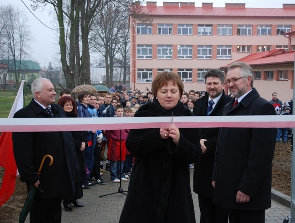 Uroczystość otwarcia Orlika w Kołaczycach