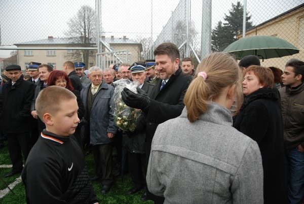 Uroczystość otwarcia Orlika w Kołaczycach