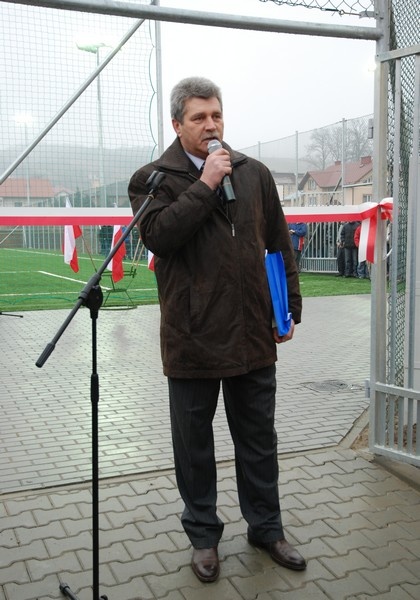 Uroczystość otwarcia Orlika w Kołaczycach